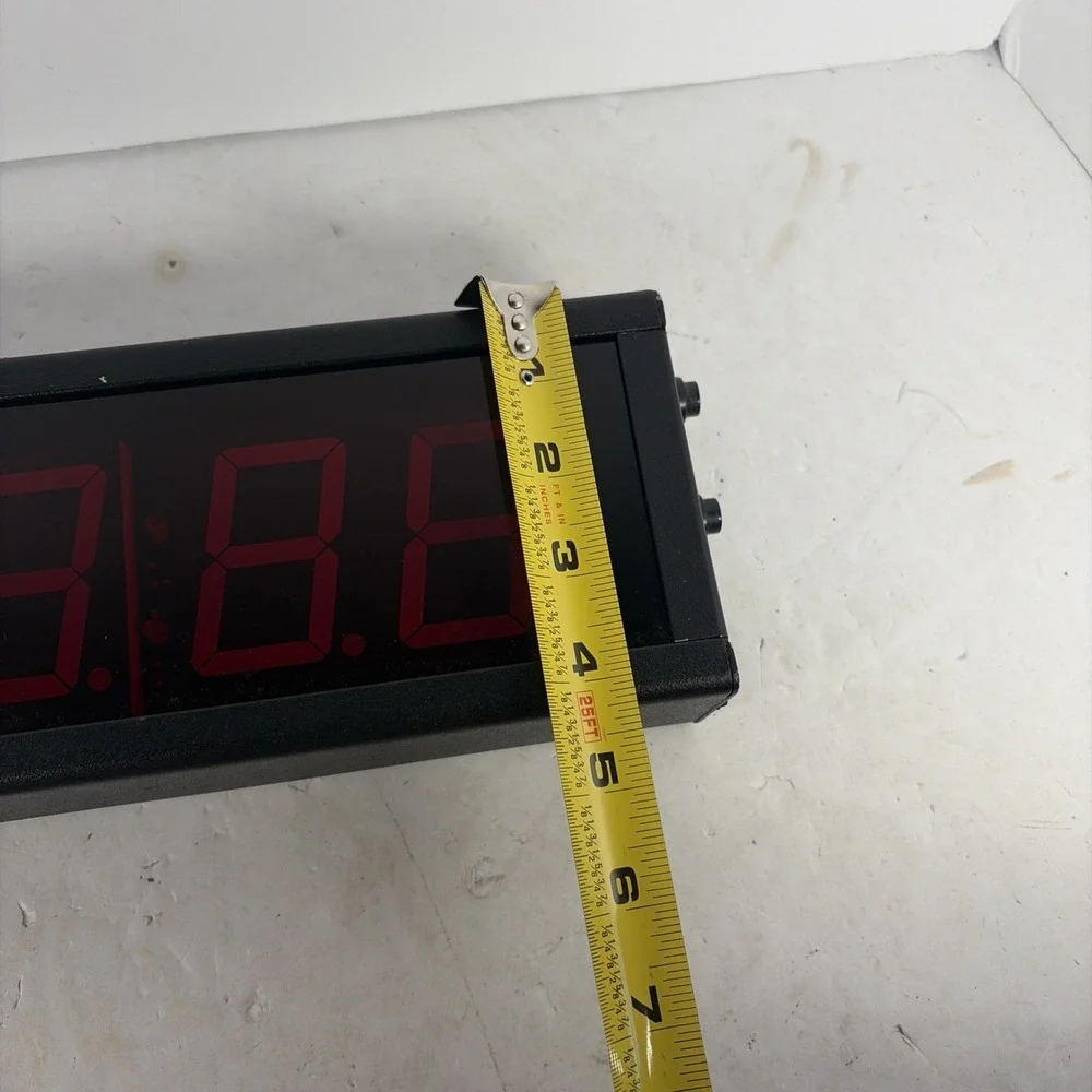 Electronic Displays Inc Industrial LED Clock Gym Timer‎ 16
